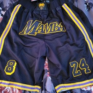 - Just Don Kobe Bryant Mamba Basketball Shorts 🏀